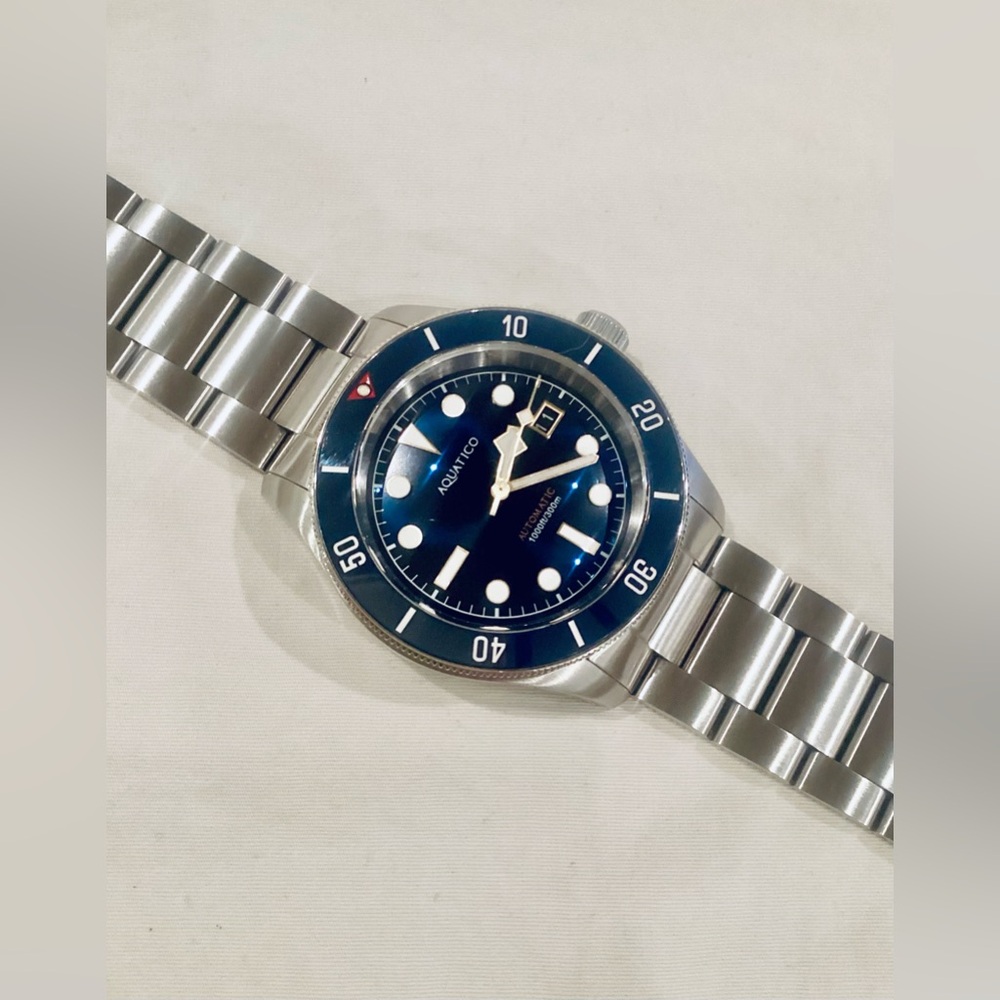 Aquatico Sea Star V2 Automatic 42mm Black Dial 300m Dive Watch - Picture 3 of 16